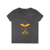 "Fairy Dust Butterfly" V-Neck T-Shirt