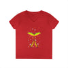 "Fairy Dust Butterfly" V-Neck T-Shirt