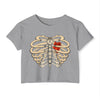"Caged Heart" Crop Top