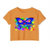 "Vibrant Butterfly" Crop Top for