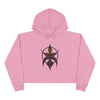 "Orchid of the Shadows" Crop Hoodie