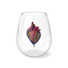 "Heart of the Fae" Stemless Wine Glass, 11.75oz