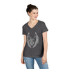 "Ascendant Heart" V-Neck T-Shirt
