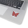"Crimson Butterfly" Kiss-Cut Stickers
