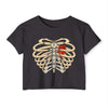"Caged Heart" Crop Top