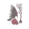 "Crimson Raven" Kiss-Cut Stickers