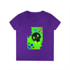 "Graffiti Skull" V-Neck T-Shirt