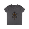 "Orchid of the Shadows" V-Neck T-Shirt