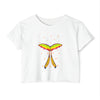 "Fairy Dust Butterfly" Crop Top