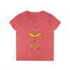"Fairy Dust Butterfly" V-Neck T-Shirt