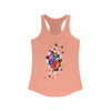 "Sketch Heart" Racerback Tank