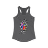 "Sketch Heart" Racerback Tank