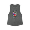"Sketchy Heart" Muscle Tank
