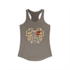 "Caged Heart" Racerback Tank