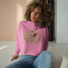 "Caged Heart" Crop Hoodie