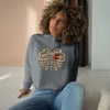 "Caged Heart" Crop Hoodie
