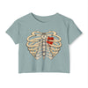 "Caged Heart" Crop Top